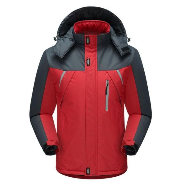 men's jackets winter man down coat contrast colors hooded jacket windproof padded plush reflective stripe cardigan outdoor, Black;brown
men's jackets winter man down coat contrast colors hooded jacket windproof padded plush reflective stripe cardigan outdoor, Black;brown