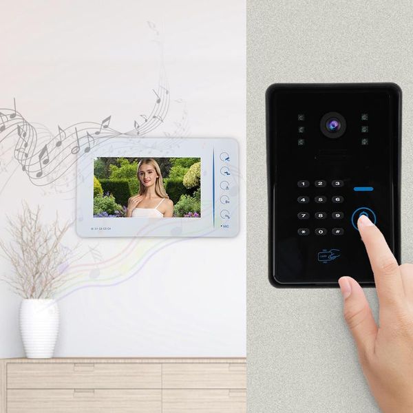 other door hardware wifi doorbell 7inch lcd monitor intercom camera video phone access control system 110-240v
other door hardware wifi doorbell 7inch lcd monitor intercom camera video phone access control system 110-240v