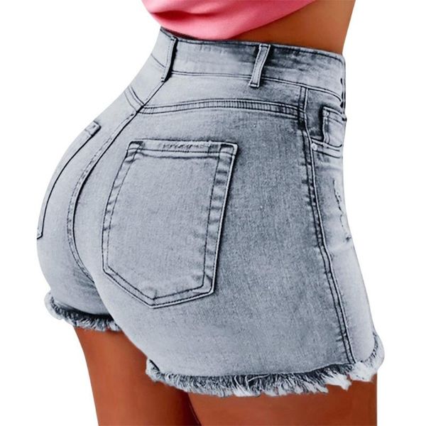 women's jeans jaycosin woman high waist summer short denim female pockets wash shorts feminino vaqueros, Blue
women's jeans jaycosin woman high waist summer short denim female pockets wash shorts feminino vaqueros, Blue