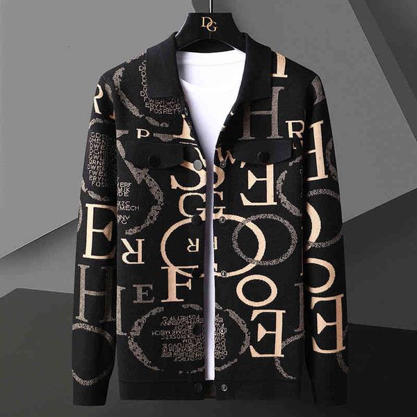 men's jackets brand cardigan sweater clothing hombre botones outwear luxury letter printed jacket designer ph7n, Black;brown
men's jackets brand cardigan sweater clothing hombre botones outwear luxury letter printed jacket designer ph7n, Black;brown