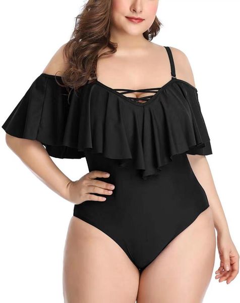 women's swimwear summer solid plus size swimsuit cross elestic ruffled thin bikini s--5xl another women bandage, White;black
women's swimwear summer solid plus size swimsuit cross elestic ruffled thin bikini s--5xl another women bandage, White;black