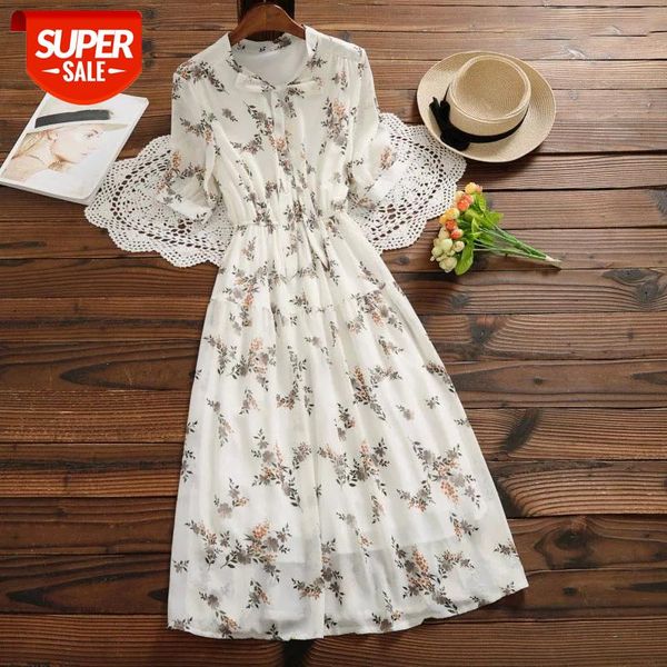 2021 summer floral printed women's chiffon dress lace up bow short sleeve female dresses casual loose knee-length ladies clothes #ib1n, Black;gray
2021 summer floral printed women's chiffon dress lace up bow short sleeve female dresses casual loose knee-length ladies clothes #ib1n, Black;gray