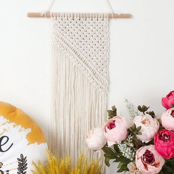 tapestries bohemian macrame tapestry handmade cotton woven tels wall hanging art ornament for home party nursery decor
tapestries bohemian macrame tapestry handmade cotton woven tels wall hanging art ornament for home party nursery decor