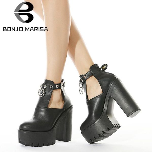 sandals bonjomarisa brand female buckle zipper platform high heel women cool fashion punk design quality shoes woman, Black
sandals bonjomarisa brand female buckle zipper platform high heel women cool fashion punk design quality shoes woman, Black