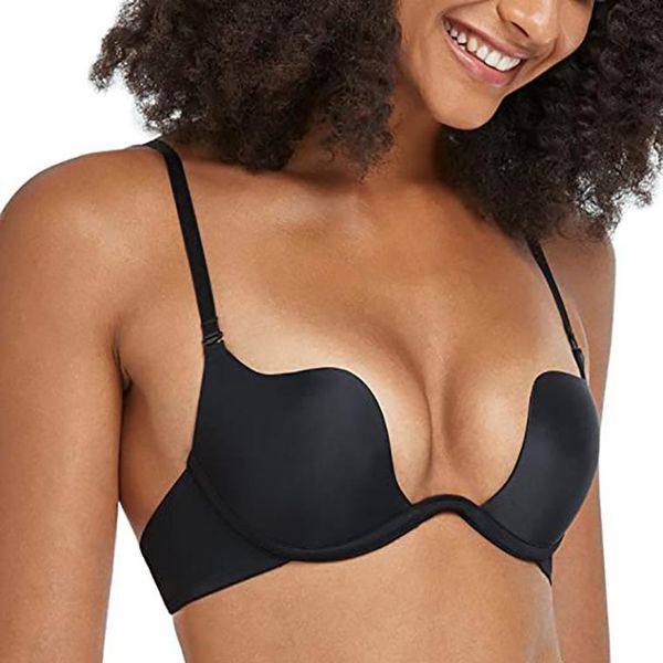 bras 2021 fashion women deep u cup brassiere plunge push up bra clear bralette intimates lingerie ladies underwear, Red;black
bras 2021 fashion women deep u cup brassiere plunge push up bra clear bralette intimates lingerie ladies underwear, Red;black
