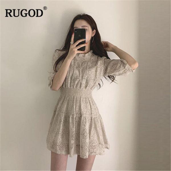 party dresses rugod elegant sweet lace dress women fashion night collect waist korean style o-neck half-sleeve kawaii mini, White;black
party dresses rugod elegant sweet lace dress women fashion night collect waist korean style o-neck half-sleeve kawaii mini, White;black