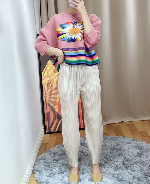2021 New Female Bloomers Miyak Fold Fashion Pure Skinny Color Loosed All-match Nine Stitches Tied Pants Q7an, Black;white
2021 New Female Bloomers Miyak Fold Fashion Pure Skinny Color Loosed All-match Nine Stitches Tied Pants Q7an, Black;white