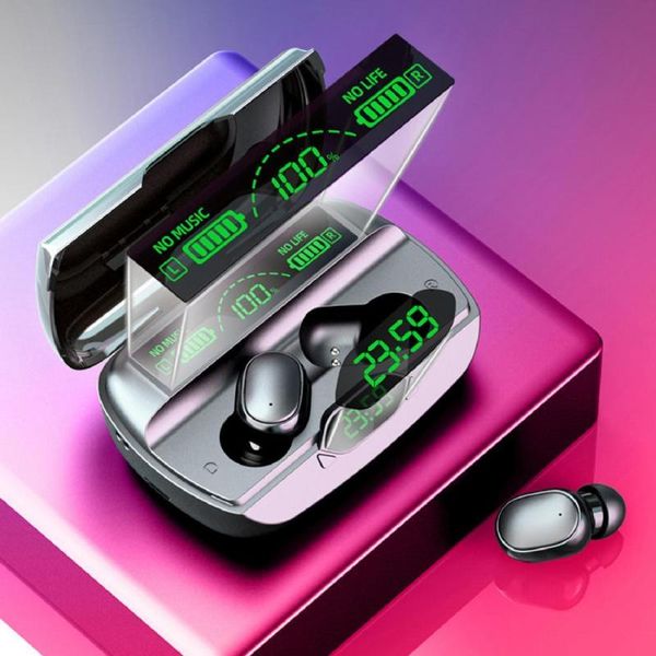 intelligent earphone 9d stereo led light 2200mah charging box digital dispaly in-ear v5.1 tws wireless earbud for spor
intelligent earphone 9d stereo led light 2200mah charging box digital dispaly in-ear v5.1 tws wireless earbud for spor