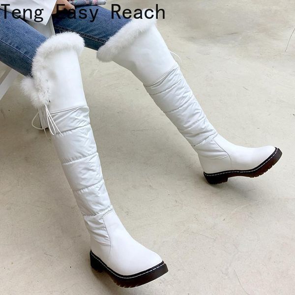 boots warm fur plush down snow winter boot women mother shoes waterproof casual botas mujer over the knee high black white
boots warm fur plush down snow winter boot women mother shoes waterproof casual botas mujer over the knee high black white