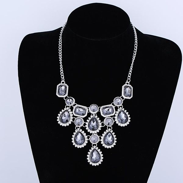 pendant necklaces big crystal chunky statement bib necklace silver plated and gold color metal luxury women fashion
pendant necklaces big crystal chunky statement bib necklace silver plated and gold color metal luxury women fashion