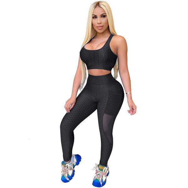 2021 new fitness running sleeveless round neck crop solid color tank and ny pants suits summer women clothes v2sl, Gray
2021 new fitness running sleeveless round neck crop solid color tank and ny pants suits summer women clothes v2sl, Gray