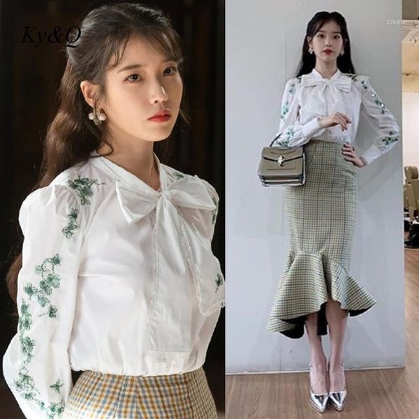 summer 2021 brand design women fashion embroidered bow shirt high waist long sleeve white blouse clothes women's blouses & shirts
summer 2021 brand design women fashion embroidered bow shirt high waist long sleeve white blouse clothes women's blouses & shirts