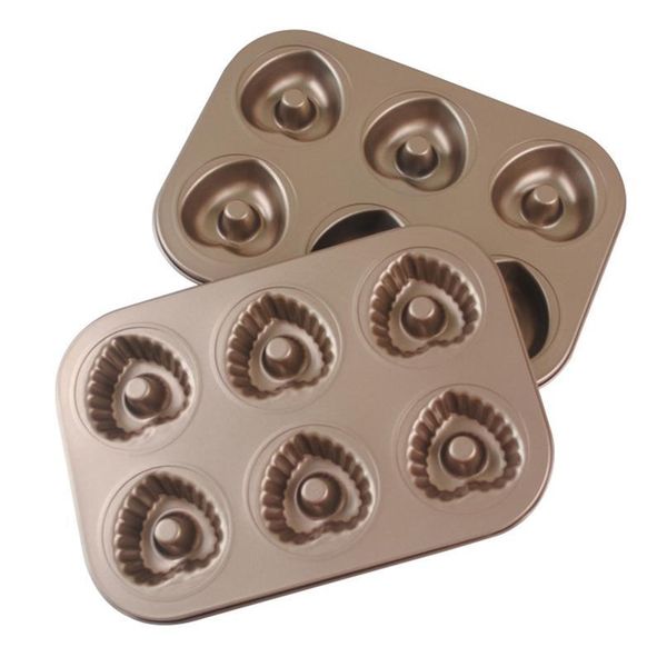 kitchen non stick 6-cup pan bakeware cake mould shell donut banana shaped flower hollow flower muffin cookie baking qyltey
kitchen non stick 6-cup pan bakeware cake mould shell donut banana shaped flower hollow flower muffin cookie baking qyltey