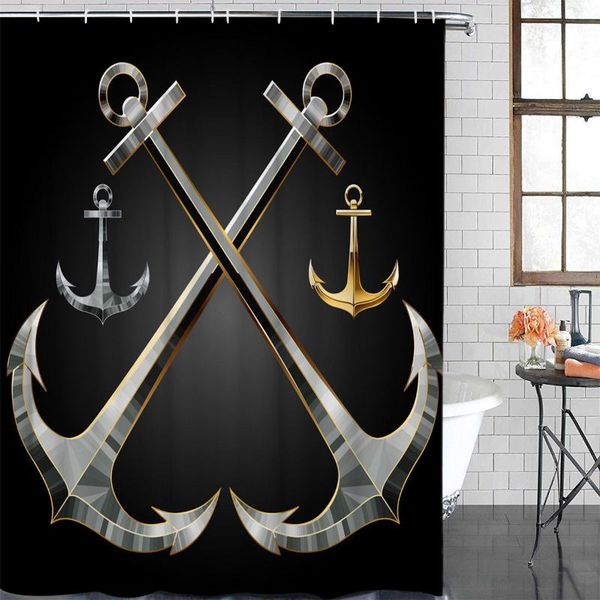 shower curtains anchor metal ring pattern modern home decor bathroom waterproof curtain
shower curtains anchor metal ring pattern modern home decor bathroom waterproof curtain