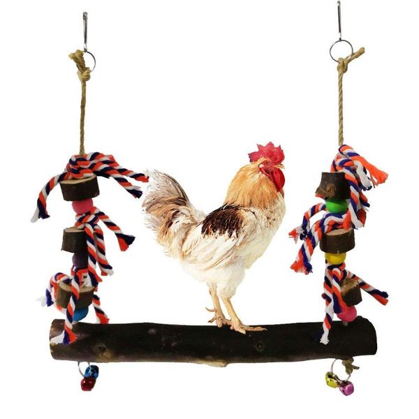 other bird supplies pet toy natural wooden swing perch handmade relaxing hens chewing with bells for chicken parrot training
other bird supplies pet toy natural wooden swing perch handmade relaxing hens chewing with bells for chicken parrot training