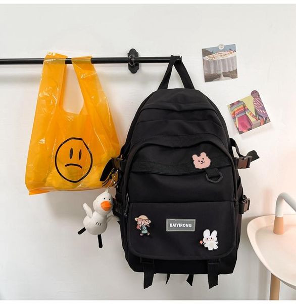 backpack 2073 large-capacity solid color female summer japanese korean style simple college
backpack 2073 large-capacity solid color female summer japanese korean style simple college