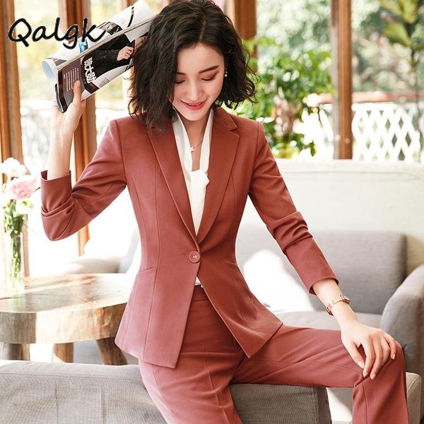 women's suits & blazers suit female 2021 autumn long-sleeved jacket trousers two-piece temperament fashion slim work clothes, White;black
women's suits & blazers suit female 2021 autumn long-sleeved jacket trousers two-piece temperament fashion slim work clothes, White;black