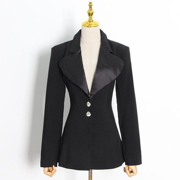 women's suits & blazers seebeautiful simple casual loose blazer coat notched collar long sleeve single breasted fashion 2021 autumn wom, White;black
women's suits & blazers seebeautiful simple casual loose blazer coat notched collar long sleeve single breasted fashion 2021 autumn wom, White;black