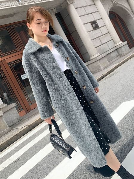 2021 new women winter fashion real wool coat long female thick lambswool fur outerwear natural ladies sheep shearling overcoat a73qgu9, Black
2021 new women winter fashion real wool coat long female thick lambswool fur outerwear natural ladies sheep shearling overcoat a73qgu9, Black