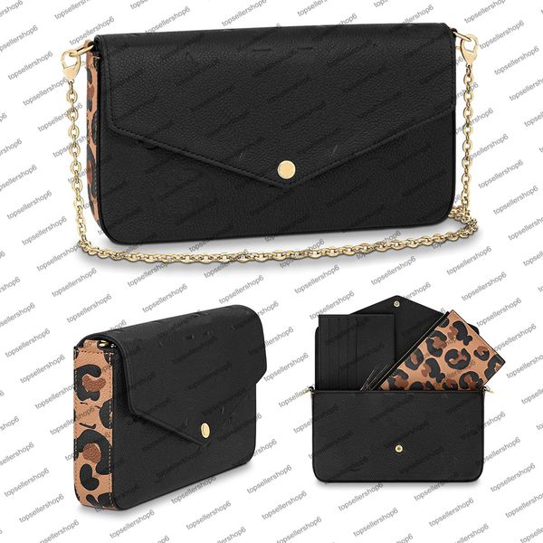 m80679 felicie pochette designer women wild at heart bag canvas embossed genuine cowhide-leather leopard-print chain cross-body clutch purse
m80679 felicie pochette designer women wild at heart bag canvas embossed genuine cowhide-leather leopard-print chain cross-body clutch purse