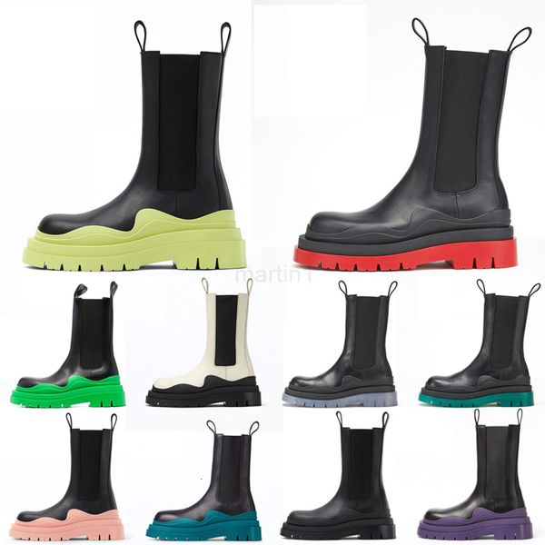 ankle chelsea chunky boots luxurys designer contrast-sole leather tire boot fashion women martin booties platform, Black
ankle chelsea chunky boots luxurys designer contrast-sole leather tire boot fashion women martin booties platform, Black