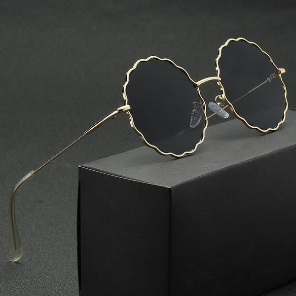 sunglasses vintage round glasses women metal frame sun mirror female brand design luxury eyeglasses men uv400, White;black
sunglasses vintage round glasses women metal frame sun mirror female brand design luxury eyeglasses men uv400, White;black