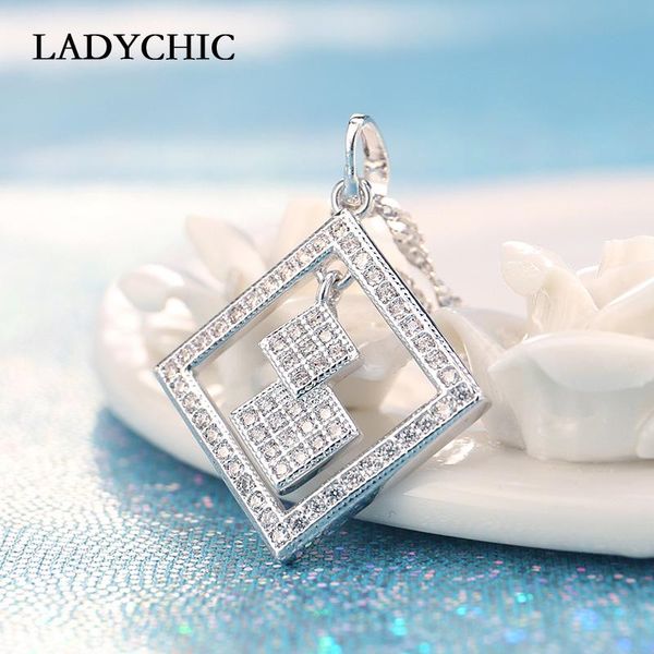 pendant necklaces ladychic women trendy zircon chain necklace silver color hollow square girlfriend birthday jewelry gift ln1016
pendant necklaces ladychic women trendy zircon chain necklace silver color hollow square girlfriend birthday jewelry gift ln1016