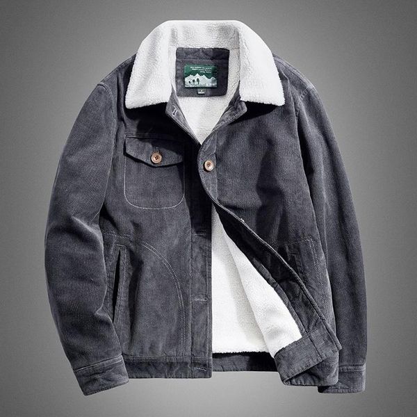 men's jackets corduroy winter collar cotton padded jacket casual large size warm for men, Black;brown
men's jackets corduroy winter collar cotton padded jacket casual large size warm for men, Black;brown
