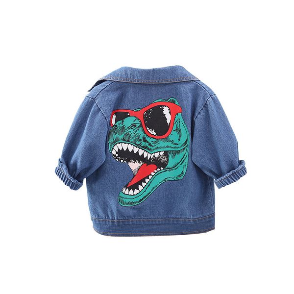 children autumn new fashion boys outerwear coat kids denim jacket boy dinosaur pattern print jacket baby cotton jean outfit, Blue;gray
children autumn new fashion boys outerwear coat kids denim jacket boy dinosaur pattern print jacket baby cotton jean outfit, Blue;gray