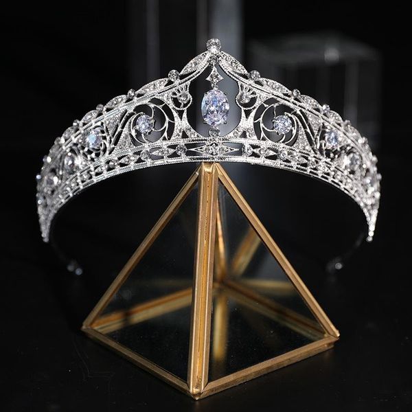 hair clips & barrettes wedding crown zircon rhinestone luxury tiaras jewelry headdress accessories european-style bridal hq0069, Golden;silver
hair clips & barrettes wedding crown zircon rhinestone luxury tiaras jewelry headdress accessories european-style bridal hq0069, Golden;silver