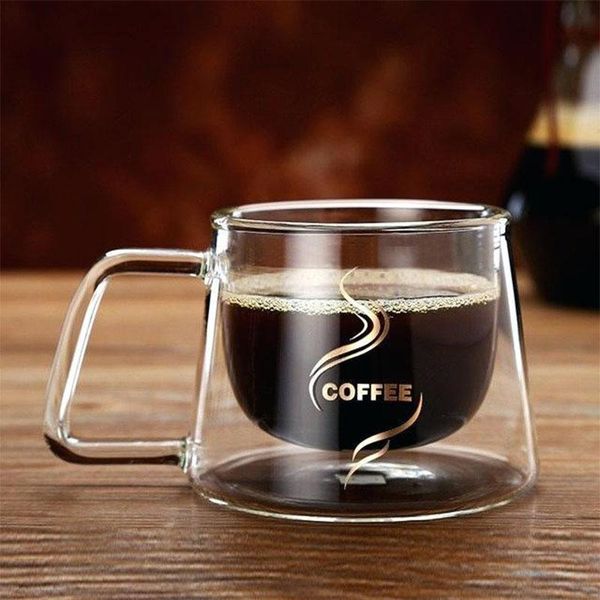 200ml double-walled coffee mug set of 2 heat resistant double wall glass cups clear tea drinking cup wine glasses
200ml double-walled coffee mug set of 2 heat resistant double wall glass cups clear tea drinking cup wine glasses