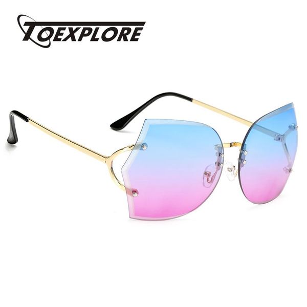 rimless bent sunglasses men women brand designer eyewear ocean color mirror hd sun glasses fashion uv400, White;black
rimless bent sunglasses men women brand designer eyewear ocean color mirror hd sun glasses fashion uv400, White;black