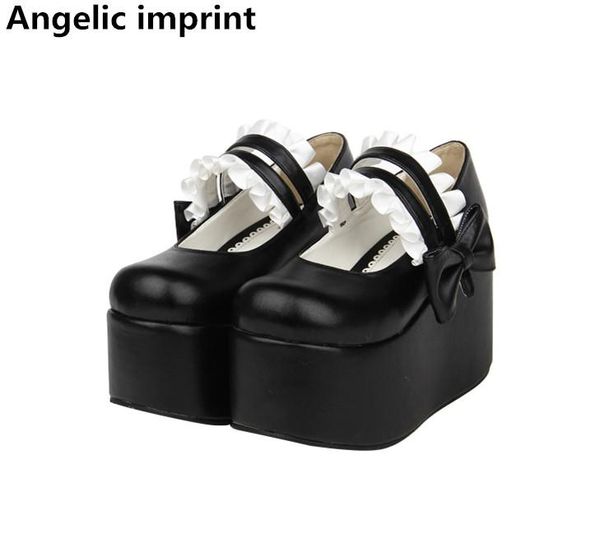 dress shoes angelic imprint woman mori girl lolita cosplay lady super high wedges heels pumps women princess lacework 10cm, Black
dress shoes angelic imprint woman mori girl lolita cosplay lady super high wedges heels pumps women princess lacework 10cm, Black
