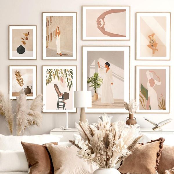 paintings abstract girl pose leaf plant wall art print canvas painting nordic poster modern gallery pictures for living room decor
paintings abstract girl pose leaf plant wall art print canvas painting nordic poster modern gallery pictures for living room decor