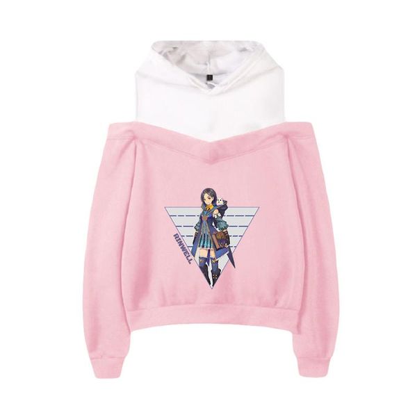women's hoodies & sweatshirts tales of arise off-shoulder sweatshirt girls/women 2021 fashion casual autumn pullovers kawaii, Black
women's hoodies & sweatshirts tales of arise off-shoulder sweatshirt girls/women 2021 fashion casual autumn pullovers kawaii, Black