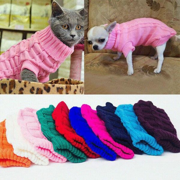 dog apparel pet sweaters winter puppy clothes for small dogs warm sweater coat outfit cats soft t shirt jacket 3 sizes
dog apparel pet sweaters winter puppy clothes for small dogs warm sweater coat outfit cats soft t shirt jacket 3 sizes