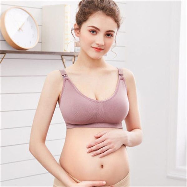 maternity intimates breast feeding bra wire soft pregnancy sleep underwear nursing plus size for pregnant women, White
maternity intimates breast feeding bra wire soft pregnancy sleep underwear nursing plus size for pregnant women, White