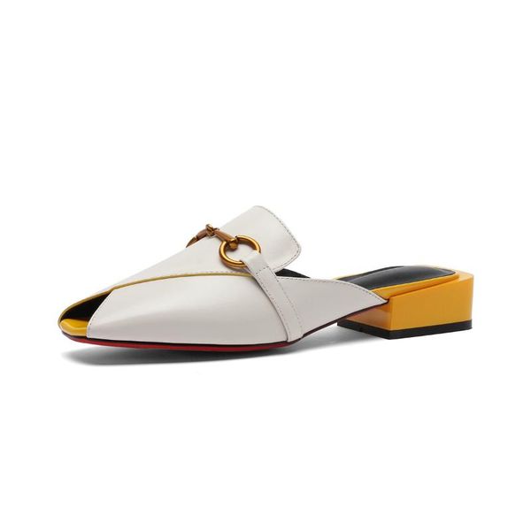 kmeioo luxury brands leather muller shoes female new fashion classic slippers suqre toe outer wear loafers low heels sandals, Black
kmeioo luxury brands leather muller shoes female new fashion classic slippers suqre toe outer wear loafers low heels sandals, Black