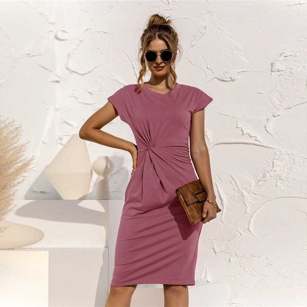 short sleeve tie up design skinny dress women summer solid color slim bodycon elegant package hip party black vestidos 210526, Black;gray
short sleeve tie up design skinny dress women summer solid color slim bodycon elegant package hip party black vestidos 210526, Black;gray