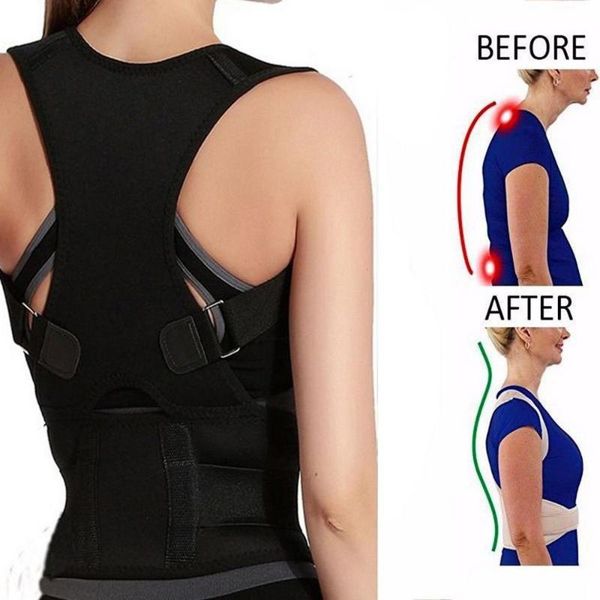 back support 2021 adjustable posture corrector spine shoulder lumbar brace belt correction, Black;blue
back support 2021 adjustable posture corrector spine shoulder lumbar brace belt correction, Black;blue
