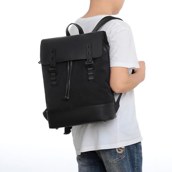 backpack male fashion large capacity casual travel breathable waterproof wear-resistant for men/students
backpack male fashion large capacity casual travel breathable waterproof wear-resistant for men/students