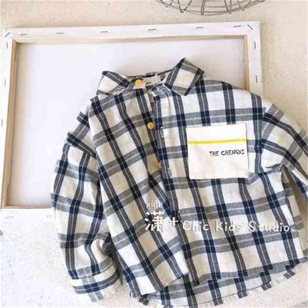 spring arrival boys and girls long sleeve plaid blouses kids korean design cotton blouse 210528, White;black
spring arrival boys and girls long sleeve plaid blouses kids korean design cotton blouse 210528, White;black