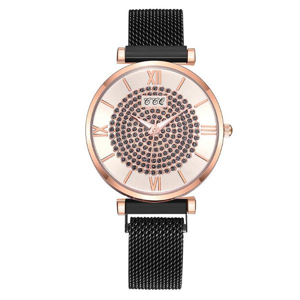 wristwatches fashion watch magnet roman literal gypsophila ladies quartz, Slivery;brown
wristwatches fashion watch magnet roman literal gypsophila ladies quartz, Slivery;brown