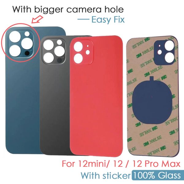 oem big hole back glass for iphone 12 pro max battery back glass for iphone 12 12 mini rear cover housing case
oem big hole back glass for iphone 12 pro max battery back glass for iphone 12 12 mini rear cover housing case