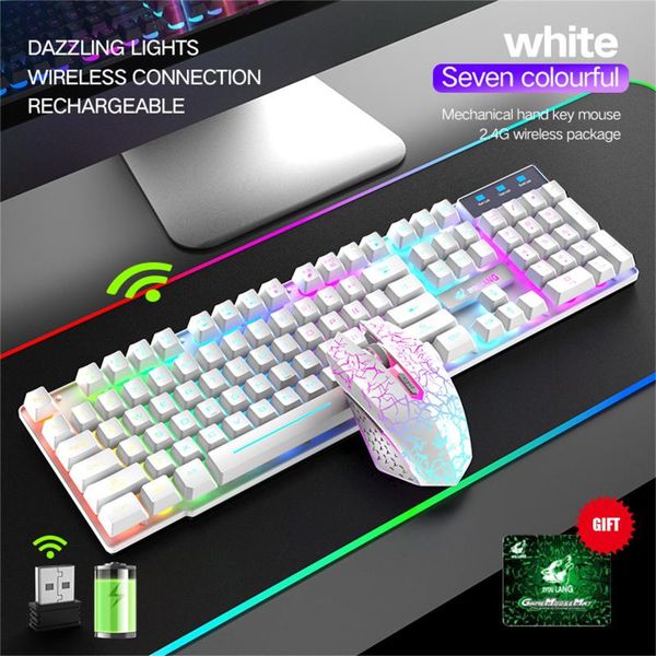 wireless gaming keyboard and mouse combo with rainbow led backlit rechargeablle rgb silent combos
wireless gaming keyboard and mouse combo with rainbow led backlit rechargeablle rgb silent combos