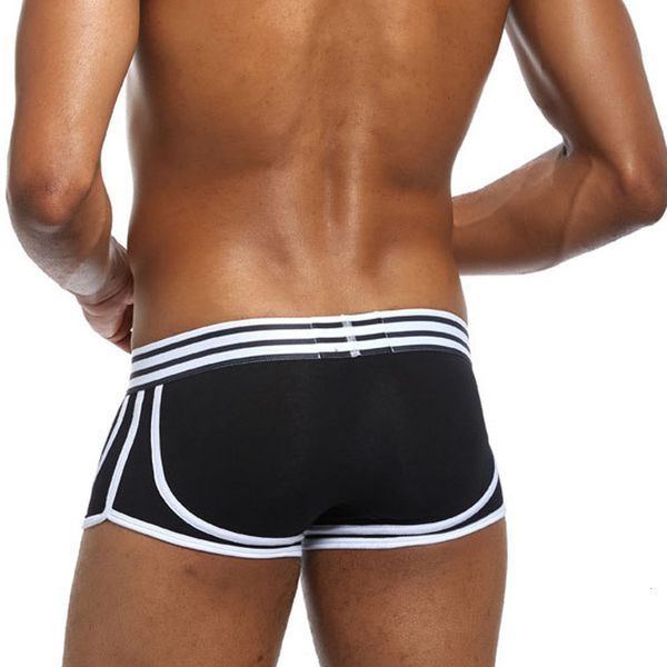 soft brand boxer knickers boxers shorts gay underwear men men's undersalable, Black;white
