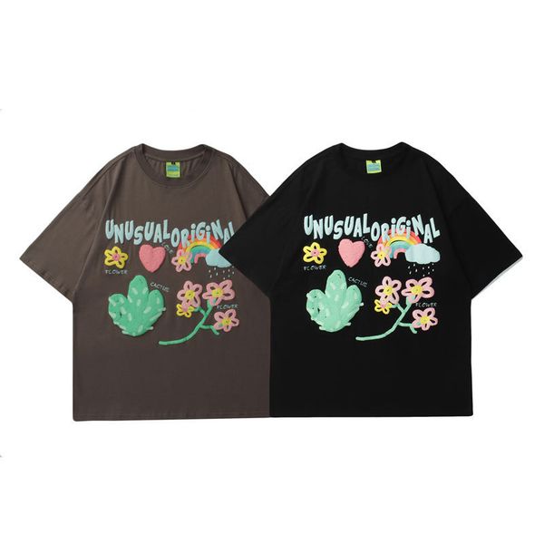 fashion t shirt impass guochao american ulzzang foam cartoon cotton round neck short sleeve for men and women, White;black
fashion t shirt impass guochao american ulzzang foam cartoon cotton round neck short sleeve for men and women, White;black