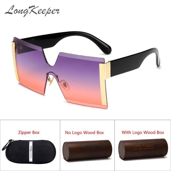 sunglasses rimless oversized women square punk brand designer flat sun glasses with box men one piece gafa de sol, White;black
sunglasses rimless oversized women square punk brand designer flat sun glasses with box men one piece gafa de sol, White;black