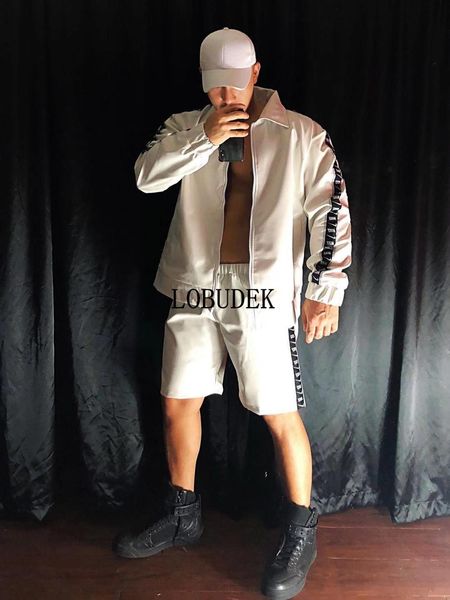 male rock singer hip hop sets tide performance costume pu leather baseball jacket pants 2-pieces outfits nightclub bar clothing, Black;red
male rock singer hip hop sets tide performance costume pu leather baseball jacket pants 2-pieces outfits nightclub bar clothing, Black;red