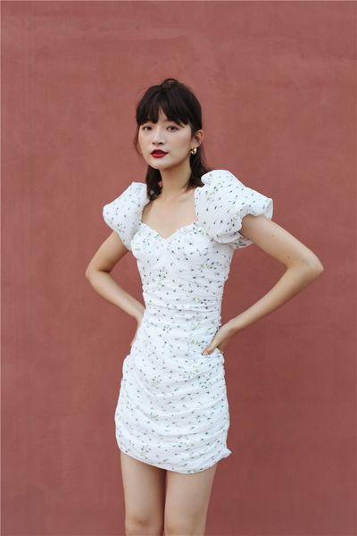 2021 new white off shoulder bodycon women floral print sleeve ruched summer mini tunic tight ladies mnuf, Black;gray
2021 new white off shoulder bodycon women floral print sleeve ruched summer mini tunic tight ladies mnuf, Black;gray